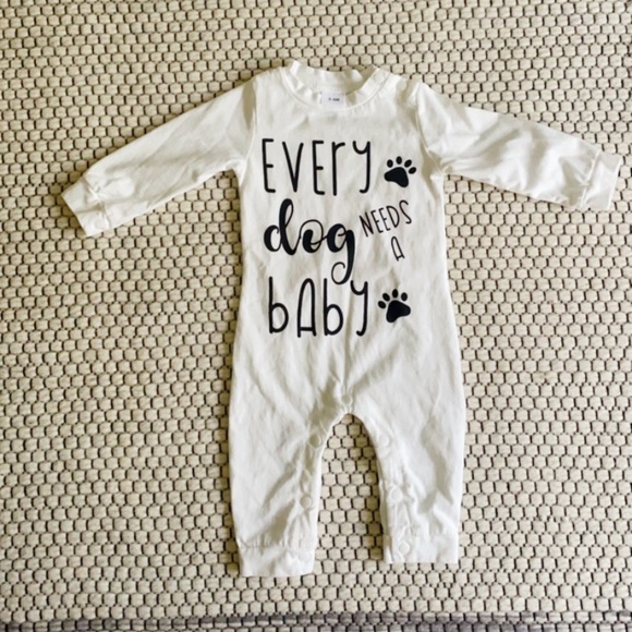 Every Dog Needs A Baby Romper/onesie - Picture 3 of 4